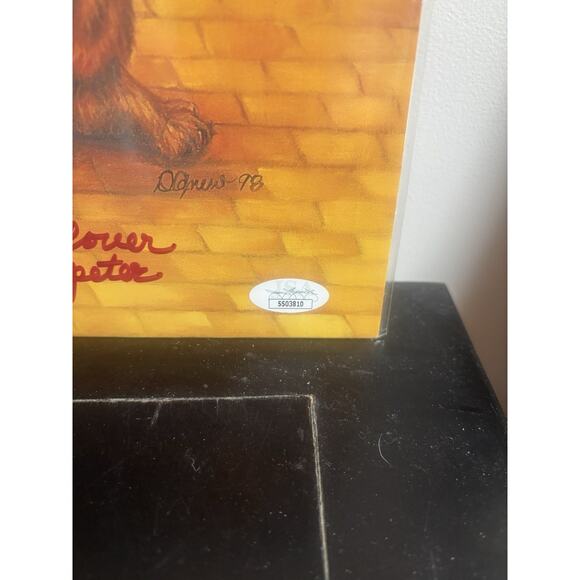 Wizard Of Oz - Cast Members Autographed Art - Picture 10 of 10